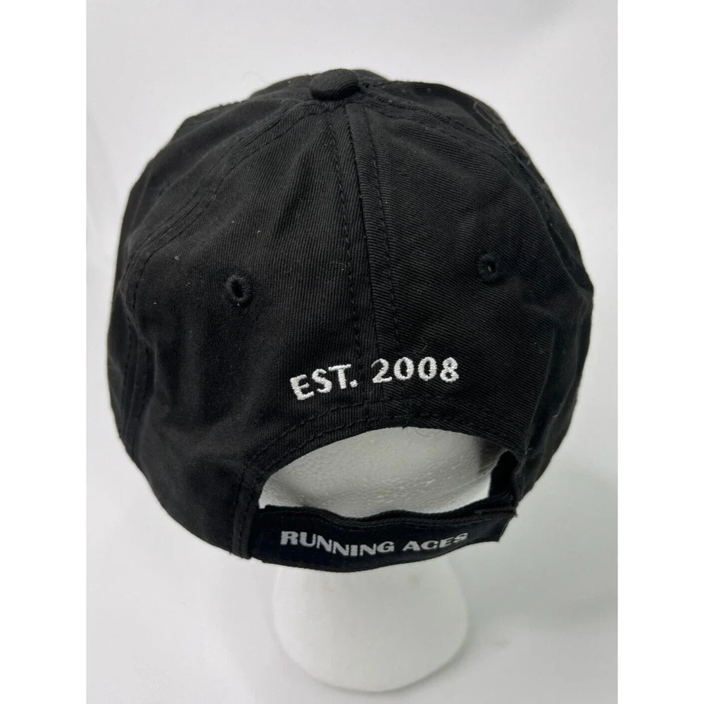 Gator Garb Running Aces Harness Park Hat Cap Adjustable Strap Back Black OS